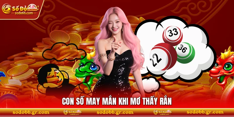 Con số may mắn khi mơ thấy rắn